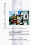 Werbebroschüre für die Werbeunion Schwerin, gestaltete Innenseite, 1997