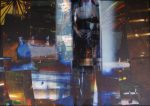 Begegnung 1 - Fotobasierte Computermalerei, 70 x 100 cm, 2005