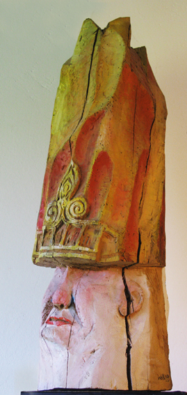 Narr-König - Birne, h: 94 cm, 1995
