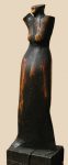 weiblicher Torso - Eiche, h: 88 cm, 2016