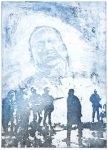 Für Martin Luther King - Aquatinta/Reservage, 35x 25 cm, 1982